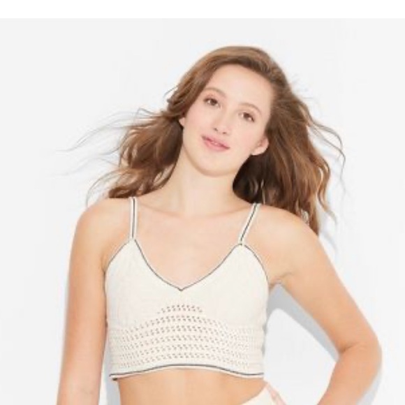 Wild Fable Open Work Sweater Tank, NWT. - Picture 2 of 5